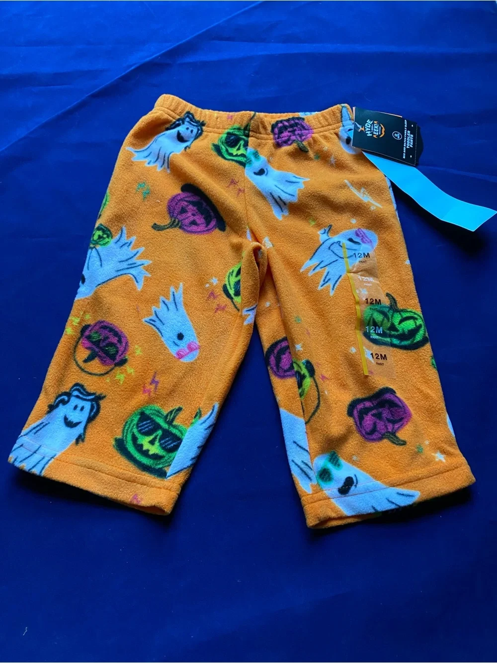 New Halloween Hyde & Eek! Fleece Pajama Pants Size 12 Months